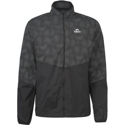 CRIVIT Heren hardloopjack (zwart, S)