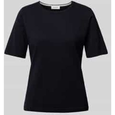 Gebreid shirt met ronde hals