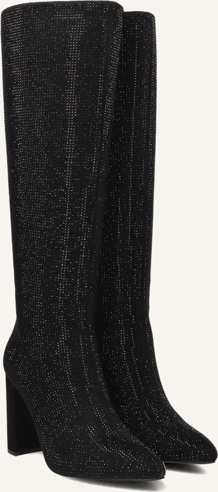 Omoda 0492-10 Laarzen - Textiel - Dames - Zwart - Maat 39