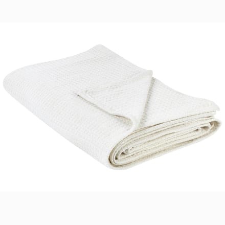 RAGALA - Sprei - Lichtbeige - 220 x 200 cm - Katoen