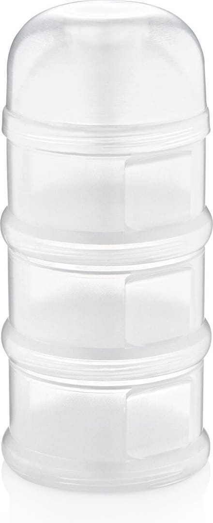 Babyjem Melkpoedercontainer 3-laags Wit