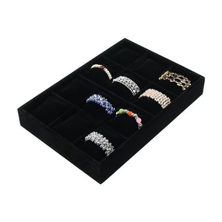 Allecto - Sieraden Display Organizer - 12 Kussens - voor Armbanden en