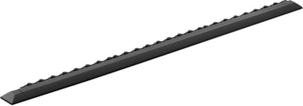 Afsluitstrip - voor ringrubber mat 10050276 - 95 x 6 x 1 cm - zwart - ulsonix