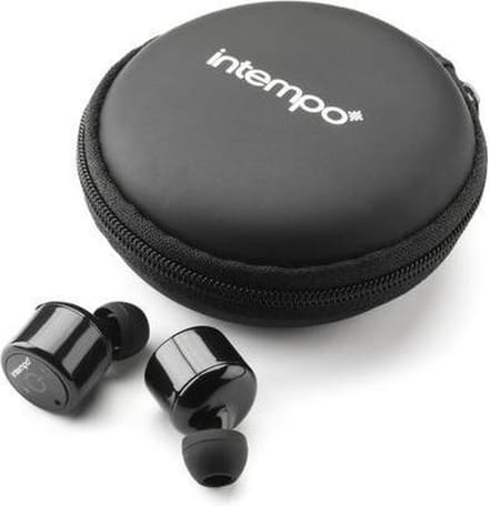 Intempo Draadloos Bluetooth Oortelefoon - voor sport - zwart