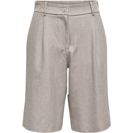 regular fit bermuda’s met bandplooi model 'LINDA'