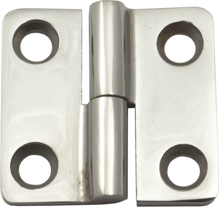 Paumelle scharnier rechts 37 x 37 mm (DIN links) RVS-316 (A4)