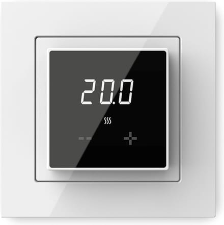 ET44 WiFi Klokthermostaat, RAL 9010 (Polar wit)