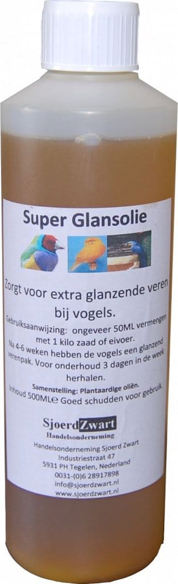 Sjoerd Zwart Glansolie 500ML