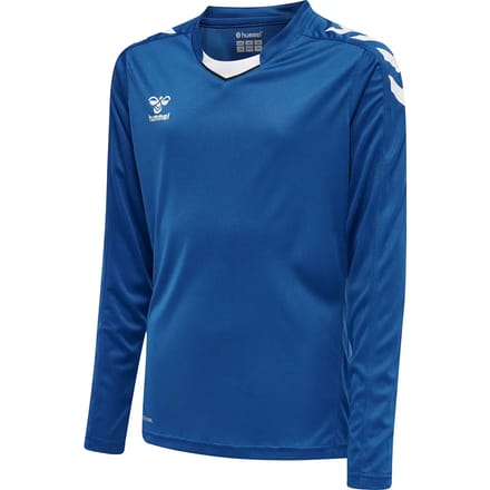 Hummel Kinder Trikot Langarm Hmlcore Xk Poly Jersey L/S Kids True Blue-116