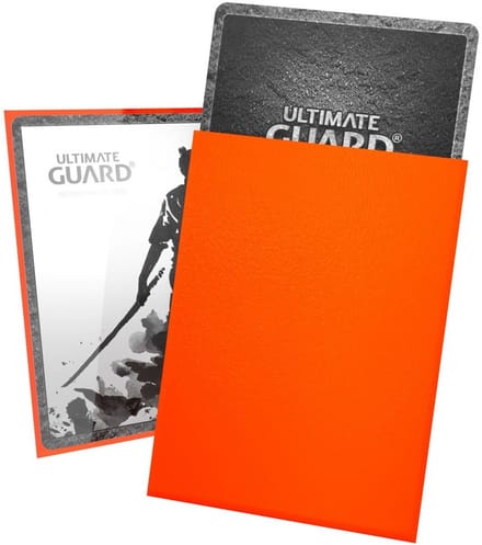 Ultimate Guard Katana Sleeves Standard Size (100) - Orange