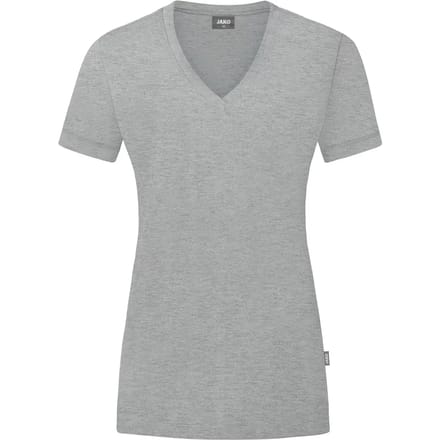 Jako Organic T-Shirt Dames - Lichtgrijs Gemeleerd | Maat: 34