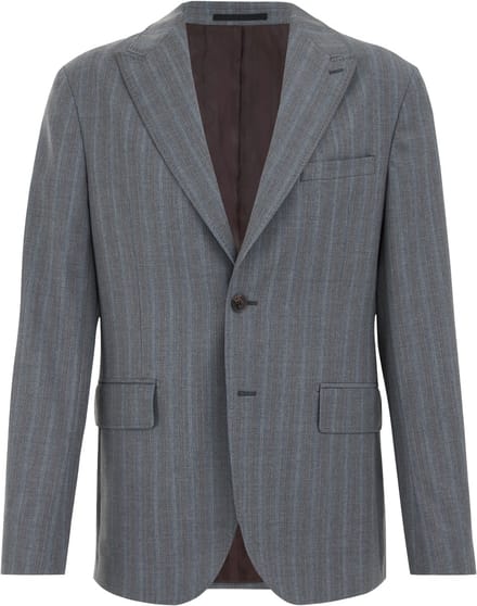 Van Gils Heren slim fit blazer met streep