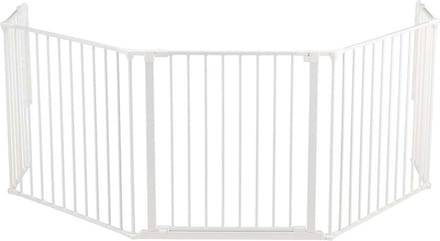 Babydan Flex XL Traphekje - Haardhekje - 90 - 278 cm - Schroefbevestiging - Wit