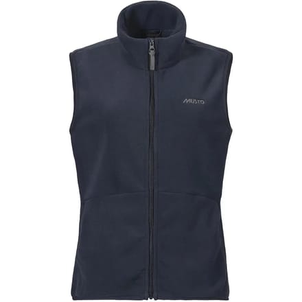 Dames mouwloze fleece met rits Musto