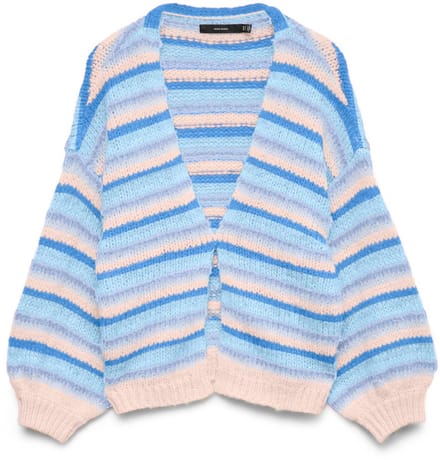VERO MODA - VMMAYBE STRIPE LS OPEN CARDIGAN NOOS - Dames - Cardigans