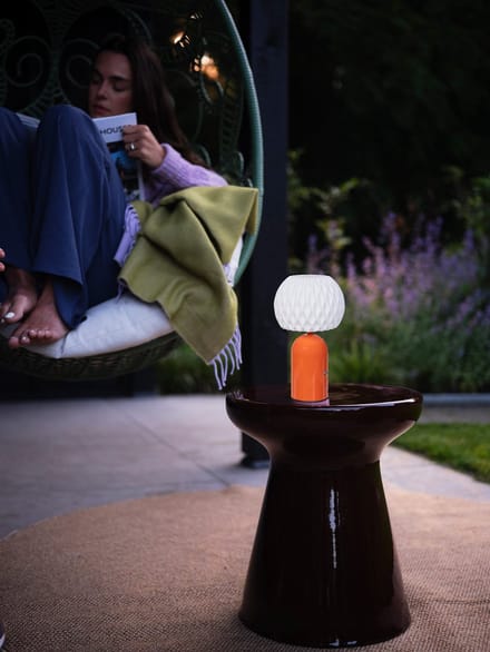 Luxform - USB 1x Obidos table lamp, 80LM, orange, 1xPDQ