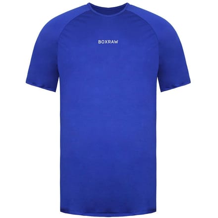 BoxRaw SMRT-TEC Heren Marine Blauw T-Shirt
