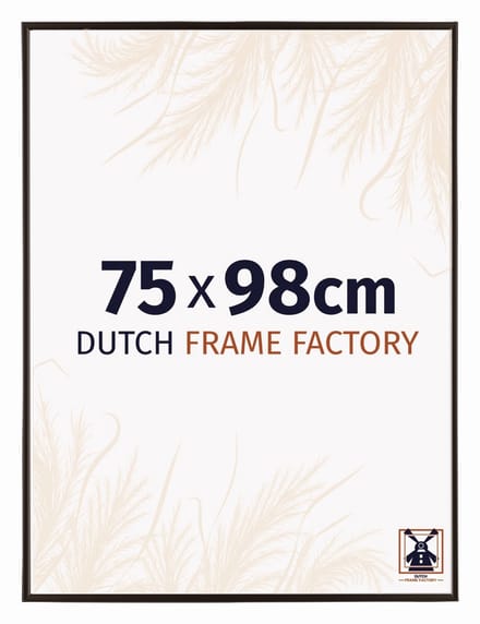 Fotolijst 75x98 cm - Kunststof - Antraciet - Easy