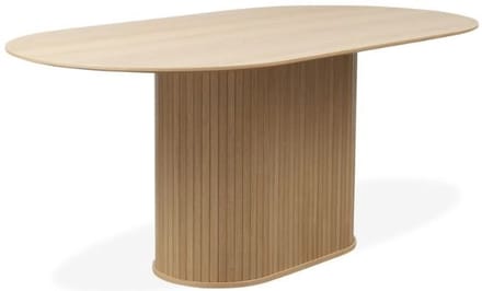 Eettafel Nola ovaal 180x95 cm eiken - Naturel