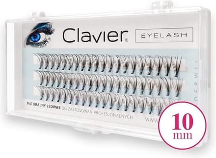 CLAVIER Eyelash kępki rzęs 10mm