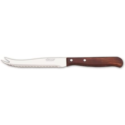 Kaasmes - ARCOS - Latina 102500 - Nitrum Roestvrij Staal - Blad 10,5 cm - Geperst Hout
