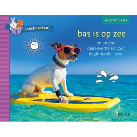 Reading beasts! Bas is at sea (AVI Start) (NL)