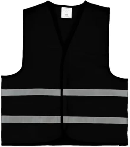 Zwart veiligheidshesje