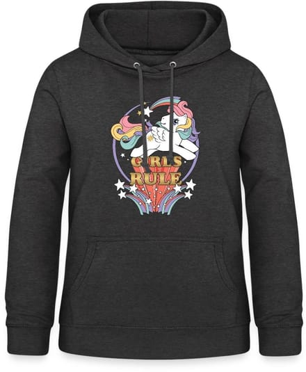 My Little Pony Retro Girls Rule Statement Hoodie Dames