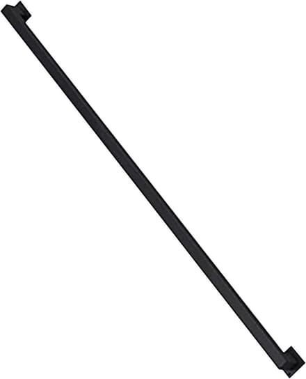 Trapleuning Vierkant - Handgreep Reling - Veilig Traplopen - Roestwerende Coating - 80 cm - Zwart