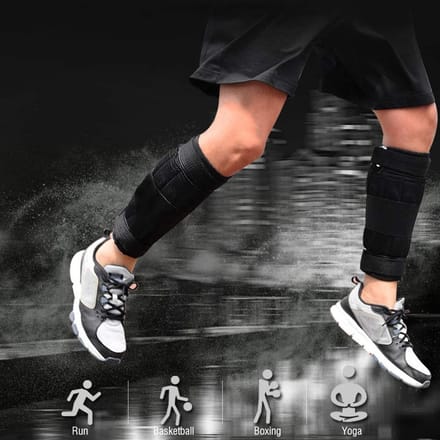 Loading Weighted Ankle Leg - Adjustable Weighted Anklet voor Oefening Training voor Mannen en Vrouwen