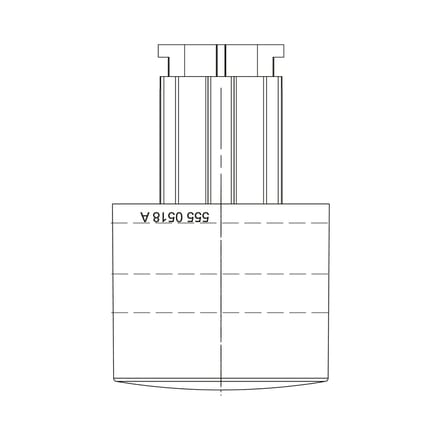 AEG knop, functies, inox 5550521008