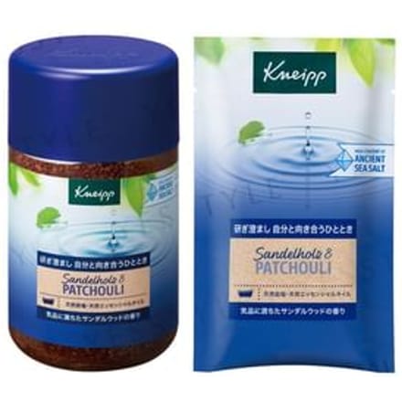 Kneipp Japan - Bath Salt Sandalwood & Patchouli 850g