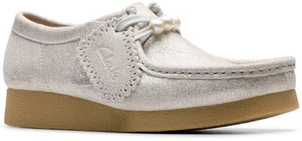 Clarks Shoes Wallabeeevosh Loafers Zilver EU 37 1/2 Vrouw