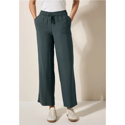 Wide Legs gestructureerde broek