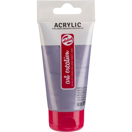 Acrylverf Talens Art Creation 835 metallicviolet tube à 75ml