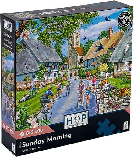 Grote Puzzel van 500 Stukjes - Zondagochtend Thema Legpuzzel