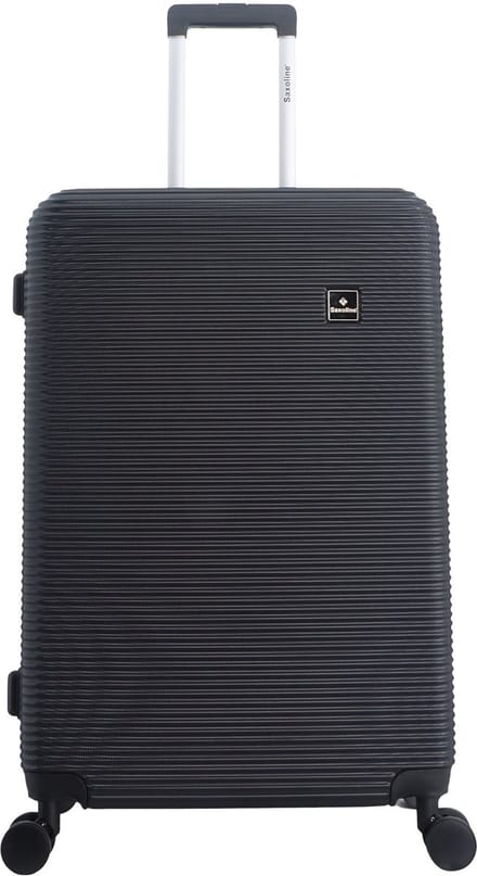 Saxoline Twist Harde Reiskoffer 76 cm – Zwart - Zwart / Large