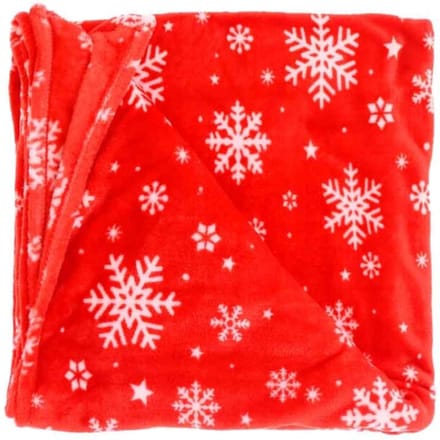 Unique Living - Plaid Xmas Party Dessin 3 - 150x200cm