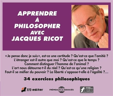 Jacques Ricot - Apprendre À Philosopher Avec Jacques Ricot (2 CD)