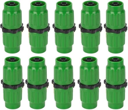 Tuinslang Reparatie Set - Snelkoppeling Connector voor Uitbreidbare Slangen (10 Stuks)