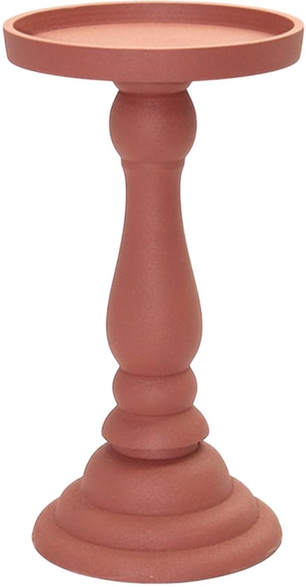by Mooss - Paudar - Kandelaar - Terra - Gepoedercoat - Metaal - 23 cm - Ã˜ 12 cm - Terracotta