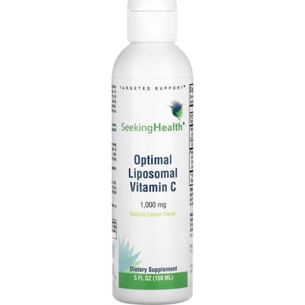 Seeking Health, Vitamine C Liposomale Optimale, Citron Naturel, 1 000 mg, 5 fl oz (150 ml)
