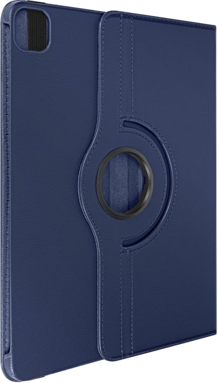 Avizar Etui Geschikt voor iPad Pro 11 Klap met Roterende Standaard en Elastische Sluiting, Blauw