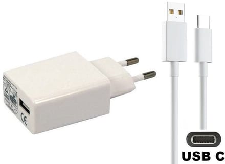 OneOne 2A lader + 2,0m sterke USB C kabel. TUV / GS 100% veilig. Oplader adapter past op Kobo (Rakuten) eReader Elipsa, Elipsa 2E, Sage, Libra 2, Clara 2E - Kindle (Amazon) Scribe