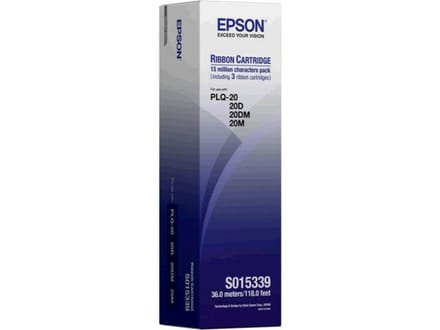 Epson S015339 inktlint zwart 3 stuks (origineel)