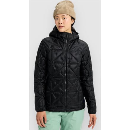 Burton ak Baker Hooded Down Insulatie Jas zwart