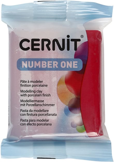 Cernit, carmine red (420), 56 gr/ 1 doos