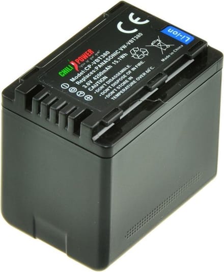 ChiliPower VW-VBT380 accu voor Panasonic - 4200mAh