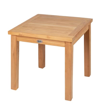 bijzettafel -  tuintafel - balkontafel - 50x50 cm - Teak
