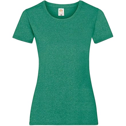 Dames-T-shirt Fruit of the Loom Valueweight